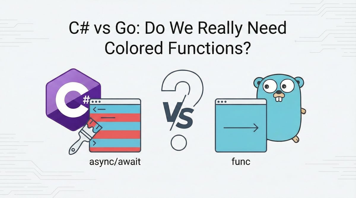 C# vs Go: Do We Really Need Colored Functions?