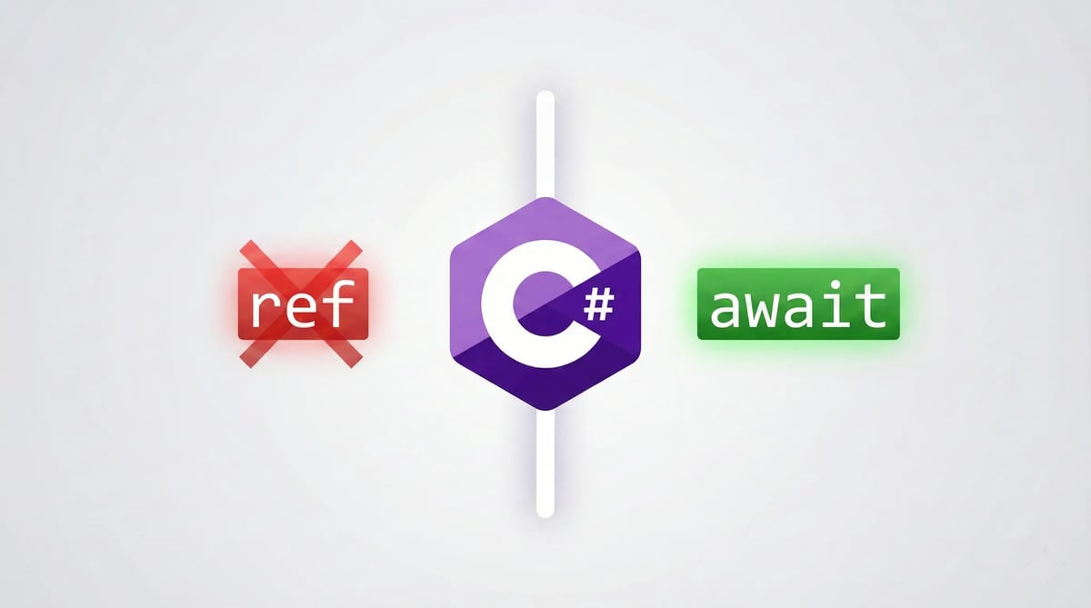 Escaping the Stack: Why C# doesn't let you use ref and out parameters with async