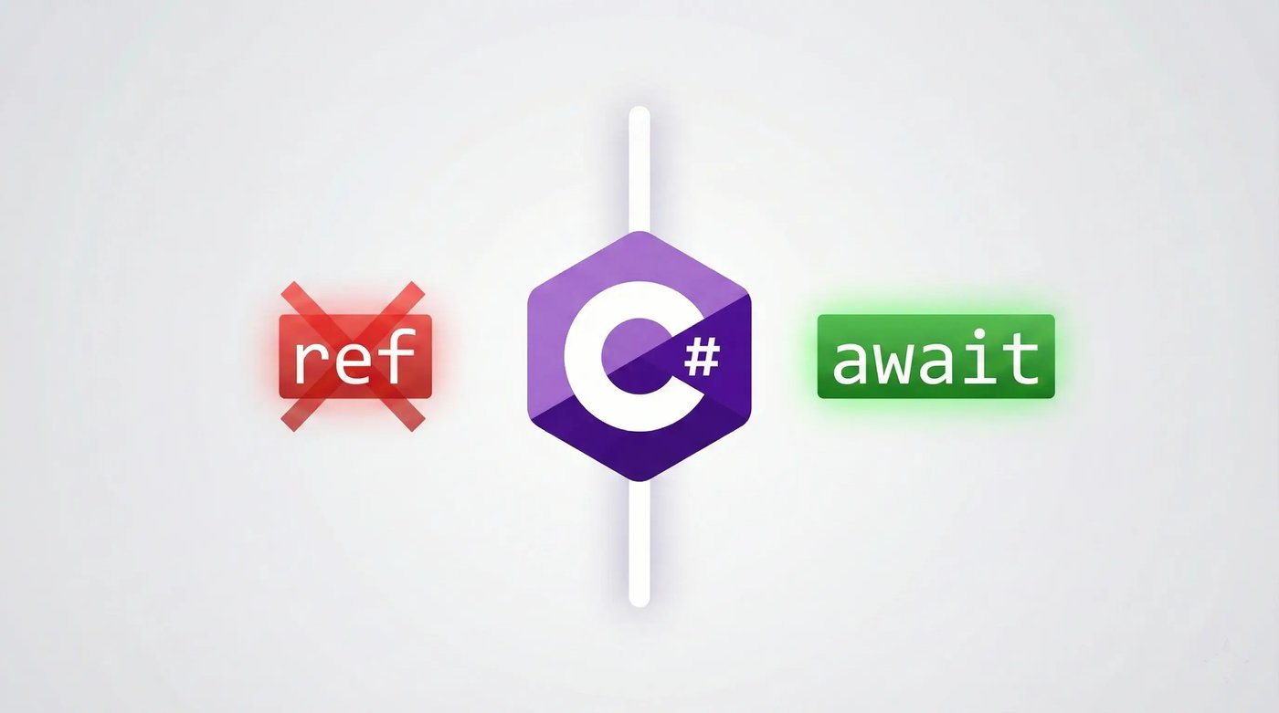 Escaping the Stack: Why C# doesn't let you use ref and out parameters with async