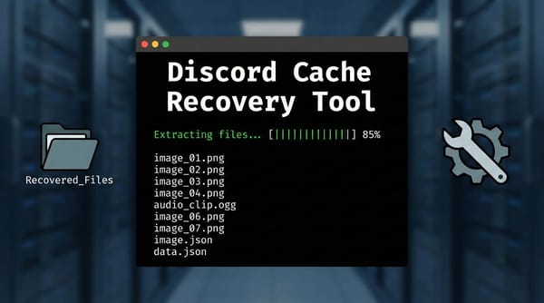 Discord Cache Recovery Tool